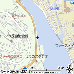 長崎県佐世保市有福町46周辺の地図
