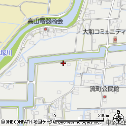 福岡県柳川市大和町明野513周辺の地図