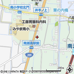 福岡県みやま市瀬高町太神1353周辺の地図