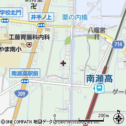 福岡県みやま市瀬高町太神1238周辺の地図