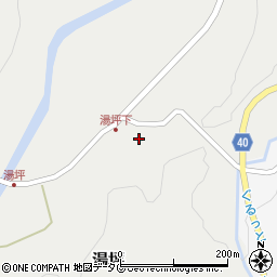 大分県玖珠郡九重町湯坪242周辺の地図