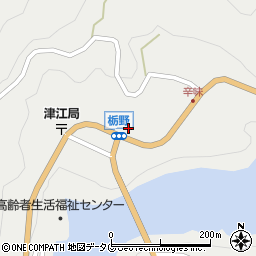 ＥＮＥＯＳ中津江ＳＳ周辺の地図