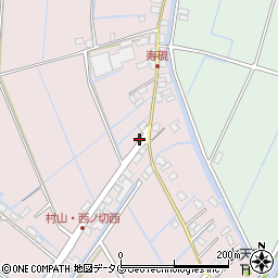 福岡県柳川市大浜町1257周辺の地図