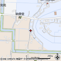 福岡県柳川市大和町六合1868周辺の地図