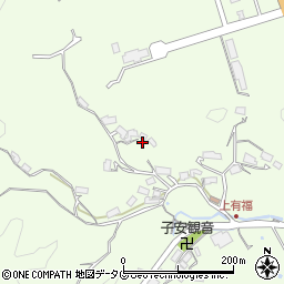 長崎県佐世保市有福町1287周辺の地図