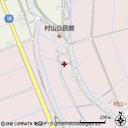 福岡県柳川市大浜町1246周辺の地図