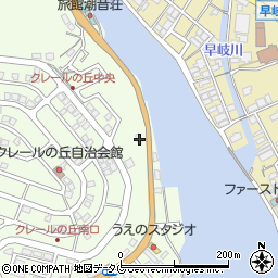 長崎県佐世保市有福町43周辺の地図