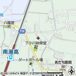 福岡県みやま市瀬高町太神1132周辺の地図
