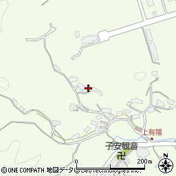 長崎県佐世保市有福町1286周辺の地図