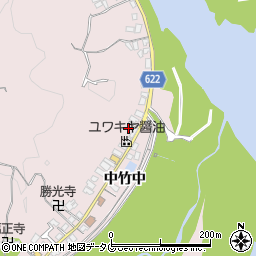 ユワキヤ醤油株式会社周辺の地図