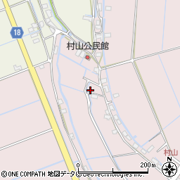 福岡県柳川市大浜町2459周辺の地図