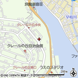 長崎県佐世保市有福町24周辺の地図