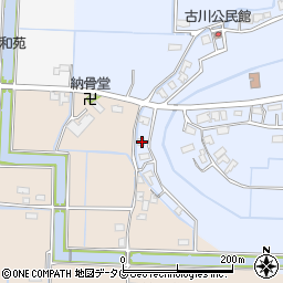 福岡県柳川市大和町六合1866周辺の地図