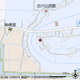 福岡県柳川市大和町六合1829周辺の地図