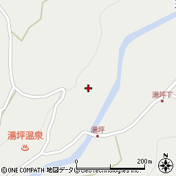 大分県玖珠郡九重町湯坪1091周辺の地図