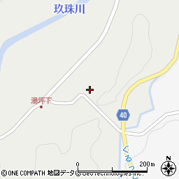 大分県玖珠郡九重町湯坪26周辺の地図