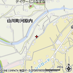 福岡県みやま市山川町河原内1264周辺の地図
