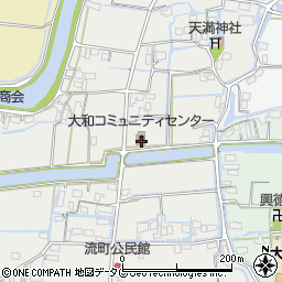 福岡県柳川市大和町明野426-1周辺の地図