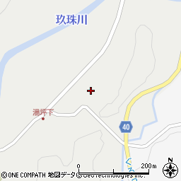 大分県玖珠郡九重町湯坪88周辺の地図