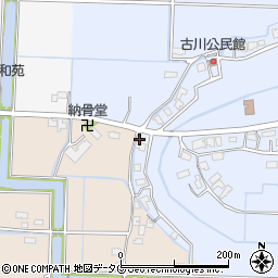 福岡県柳川市大和町六合1862周辺の地図