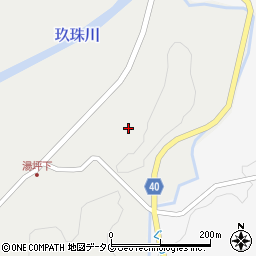 大分県玖珠郡九重町湯坪30周辺の地図