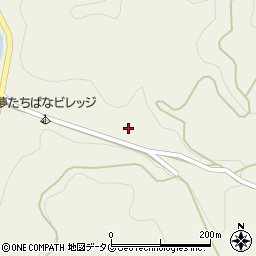 福岡県八女市立花町白木3719周辺の地図
