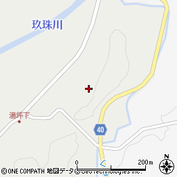 大分県玖珠郡九重町湯坪37周辺の地図