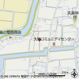 福岡県柳川市大和町明野370周辺の地図