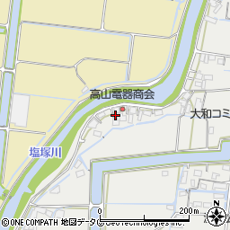 福岡県柳川市大和町明野437周辺の地図