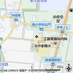 福岡県みやま市瀬高町太神3001周辺の地図