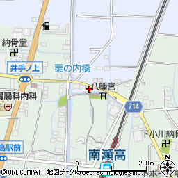 福岡県みやま市瀬高町大江1240周辺の地図