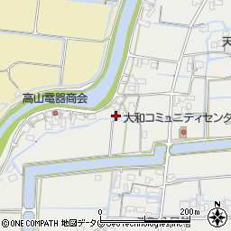 福岡県柳川市大和町明野365周辺の地図