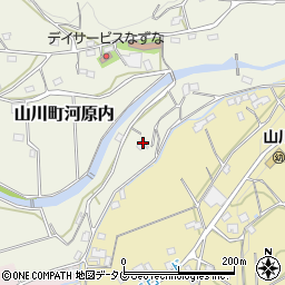 福岡県みやま市山川町河原内1265-8周辺の地図