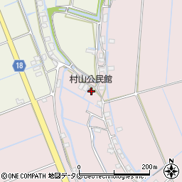 福岡県柳川市大浜町1252周辺の地図