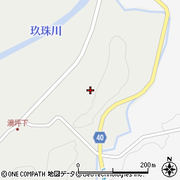 大分県玖珠郡九重町湯坪38周辺の地図