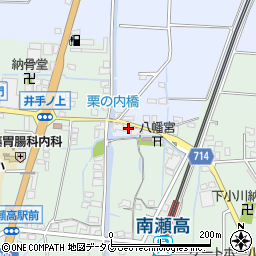 福岡県みやま市瀬高町大江822周辺の地図