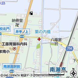 福岡県みやま市瀬高町太神1249周辺の地図