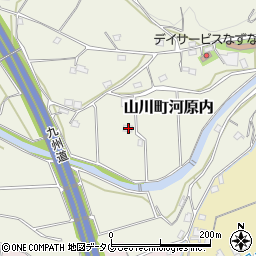 福岡県みやま市山川町河原内1181-1周辺の地図