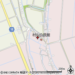 福岡県柳川市大浜町1251-2周辺の地図