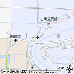 福岡県柳川市大和町六合1728周辺の地図