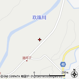 大分県玖珠郡九重町湯坪84周辺の地図