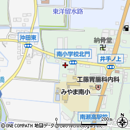 福岡県みやま市瀬高町太神1319周辺の地図