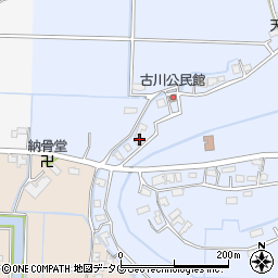 福岡県柳川市大和町六合1727周辺の地図