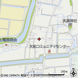 福岡県柳川市大和町明野371周辺の地図