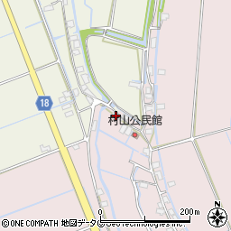 福岡県柳川市大浜町1250周辺の地図