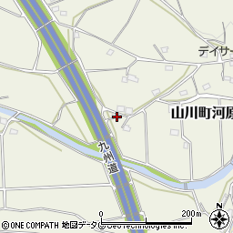 福岡県みやま市山川町河原内1202-1周辺の地図