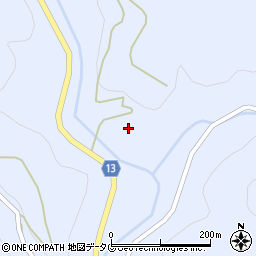 熊本県山鹿市鹿北町岩野2546周辺の地図