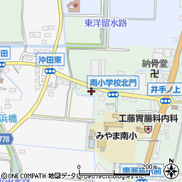 福岡県みやま市瀬高町太神1312周辺の地図