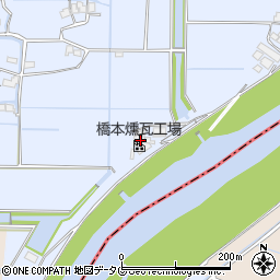 福岡県柳川市大和町六合1635周辺の地図