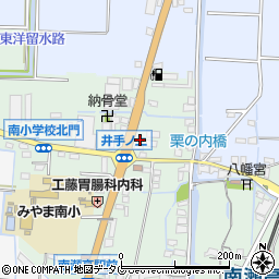 福岡県みやま市瀬高町太神1255周辺の地図